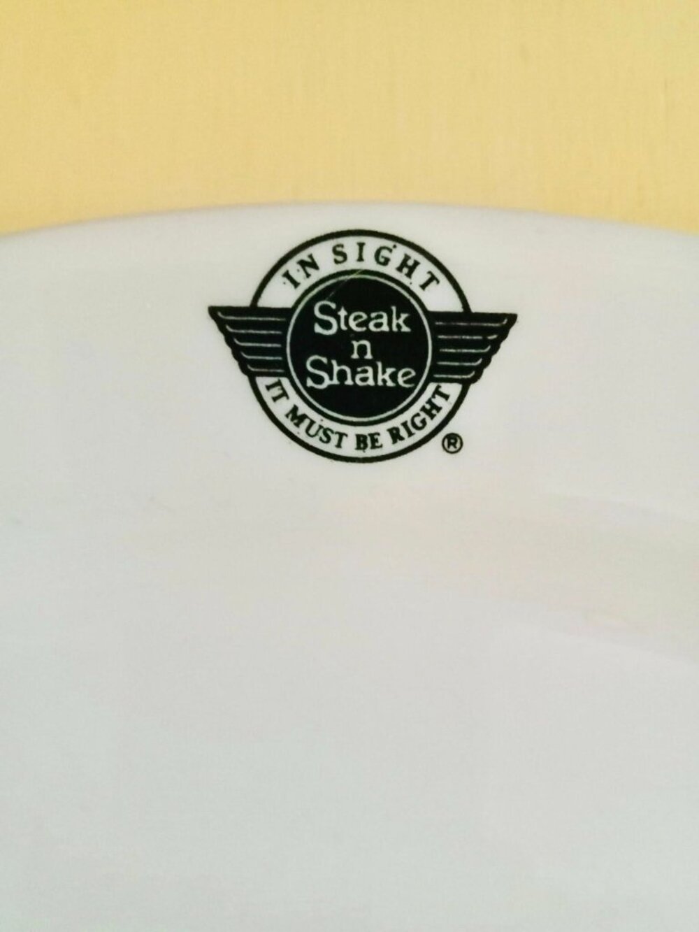 Steak 'n Shake Restaurant Ware Oval Platter | Buffalo China 1901–2001 Centennial - Picture 2 of 4